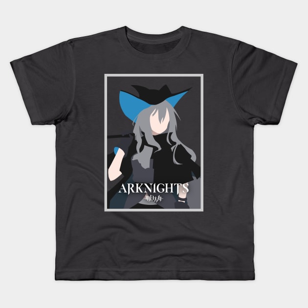 Skadi Arknight Kids T-Shirt by Kuroka